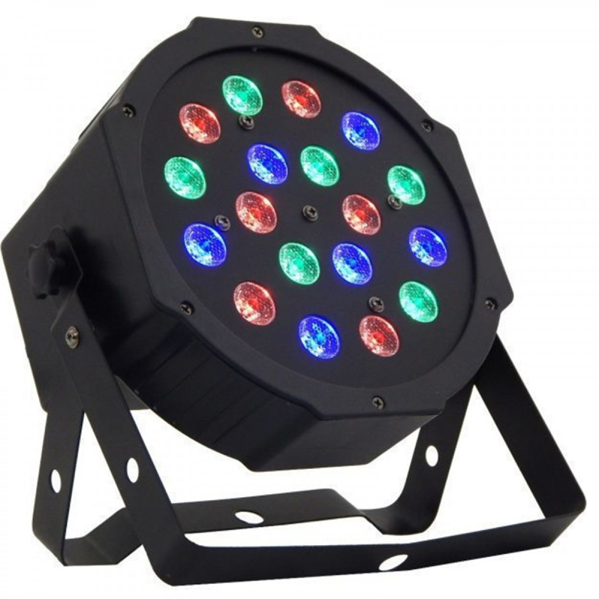 Φωτορυθμικό Προβολέας RGB LED – Ledflat PAR Q100